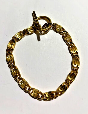 Anne Klein Gold-Tone Toggle Bracelet